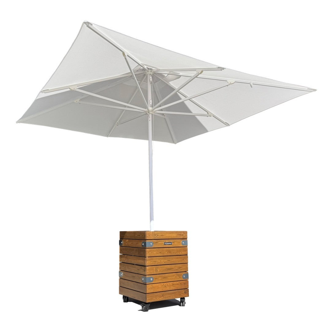 Base Parasol DADO MESA (200 kg) con Ruedas