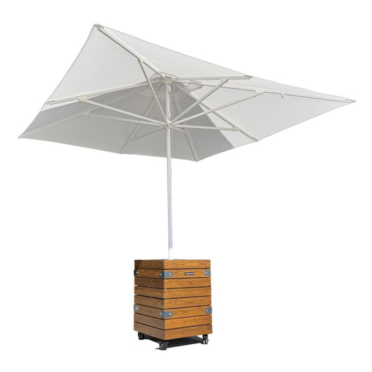 Base Parasol DADO MESA (200 kg) con Ruedas