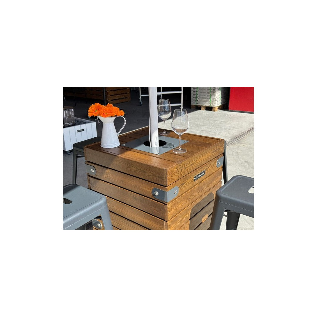 Base Parasol DADO MESA (200 kg) con Ruedas