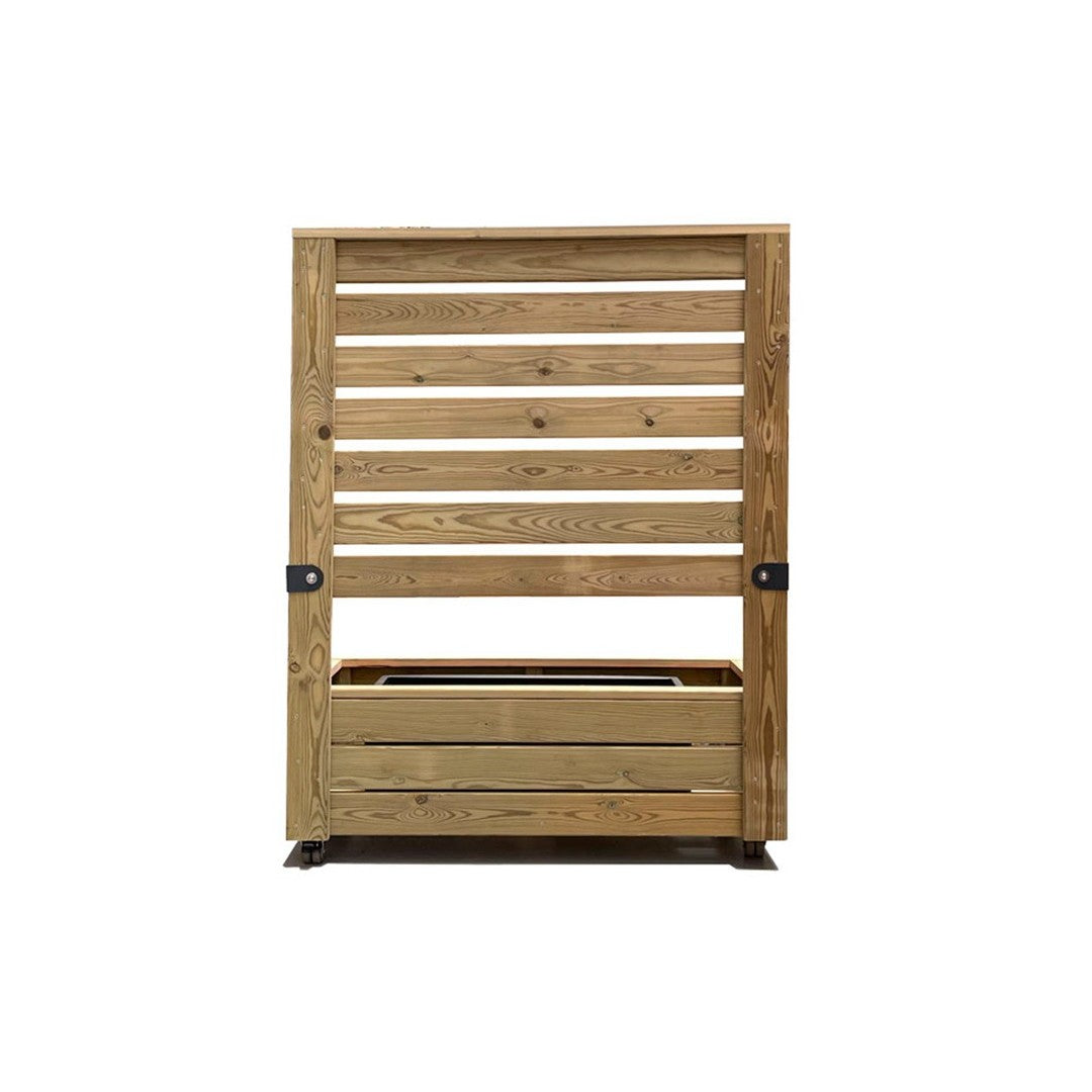 Separador SAMOA GARDEN con Maceta y Ruedas